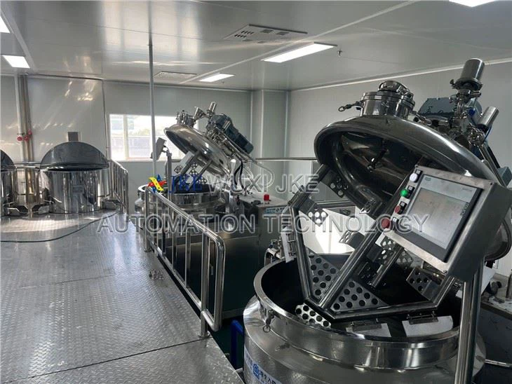 Mayonnaise Vacuum Homogenizing Emulsifying Mixer